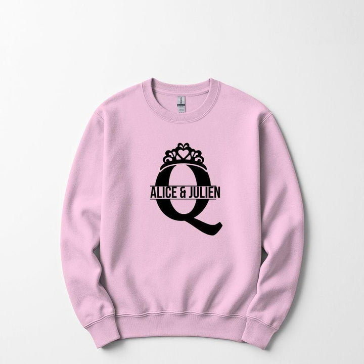 Sweat King Queen | Personnalisé