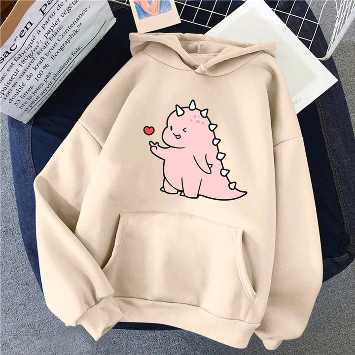 Sweat Mixte Couple Beige / Style-2 / S