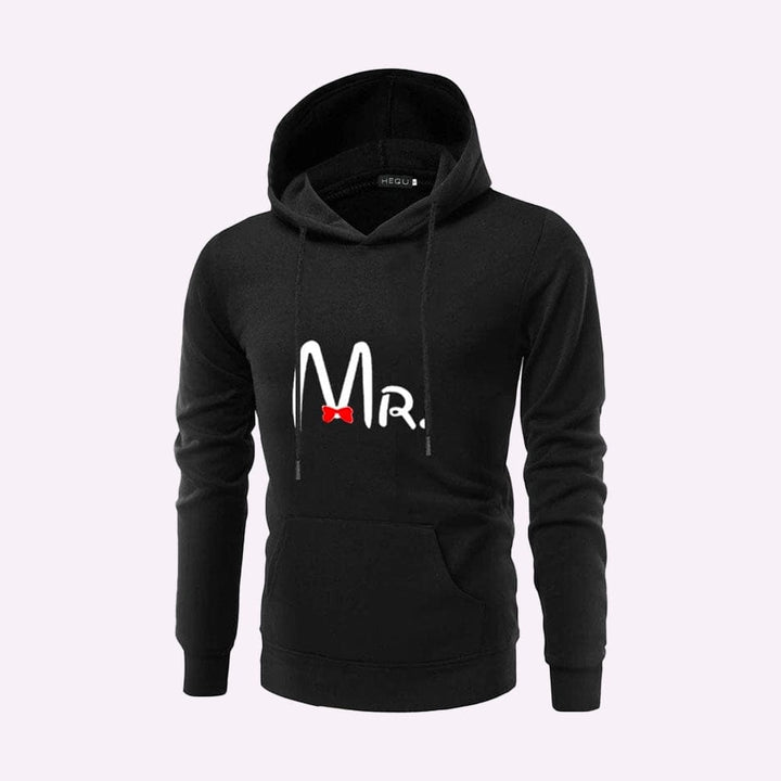 Sweat Monsieur Madame Noir / Mr / M
