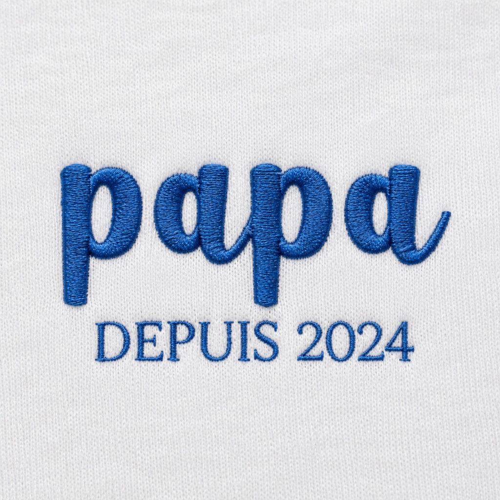 Sweat personnalisé papa prénoms enfants