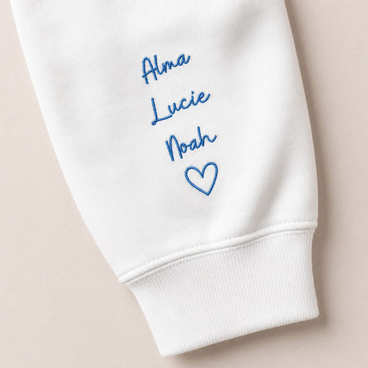 Sweat personnalisé papa prénoms enfants