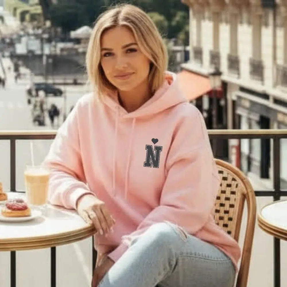 Sweat Personnalisé Brodé Couple