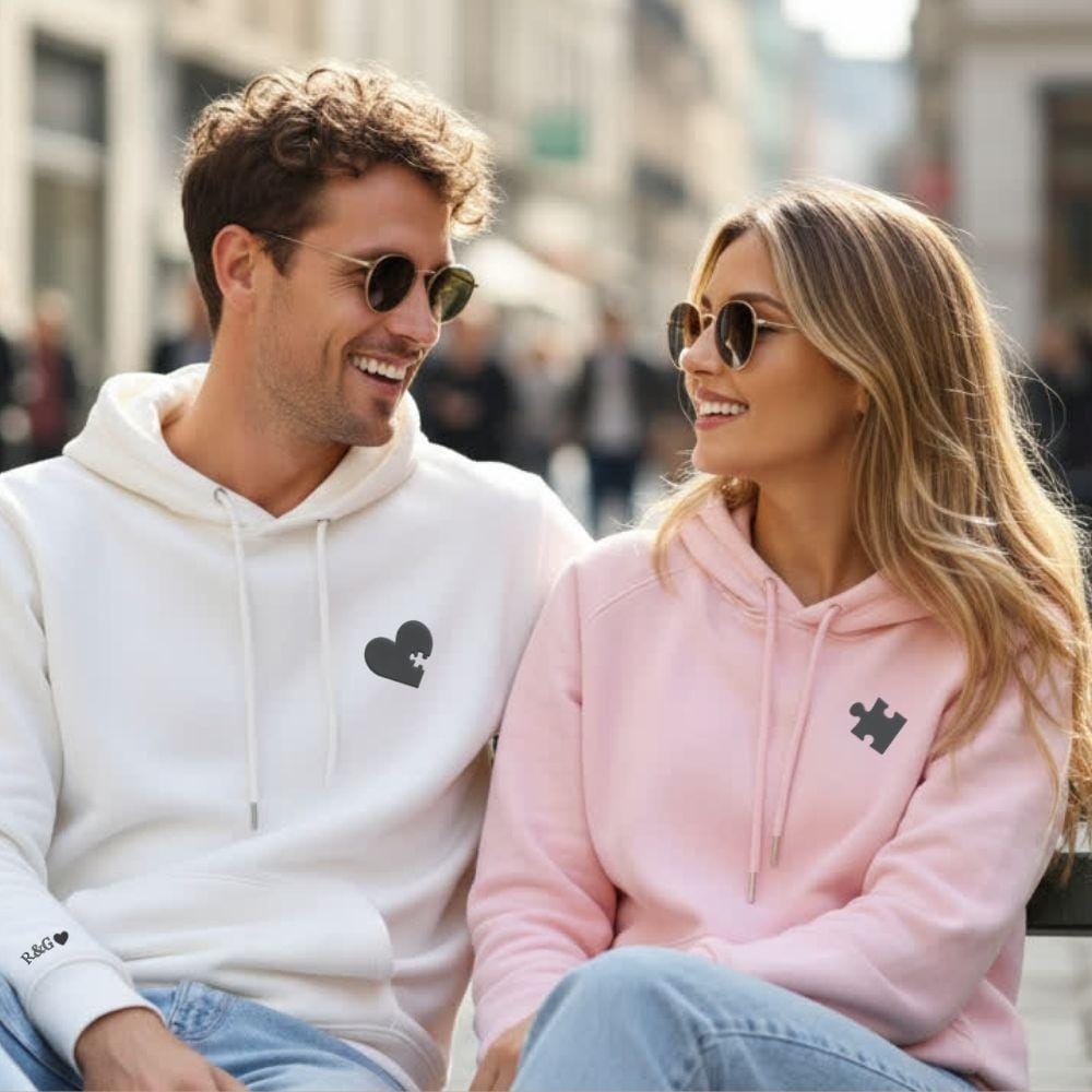 Sweat Personnalisé Couple