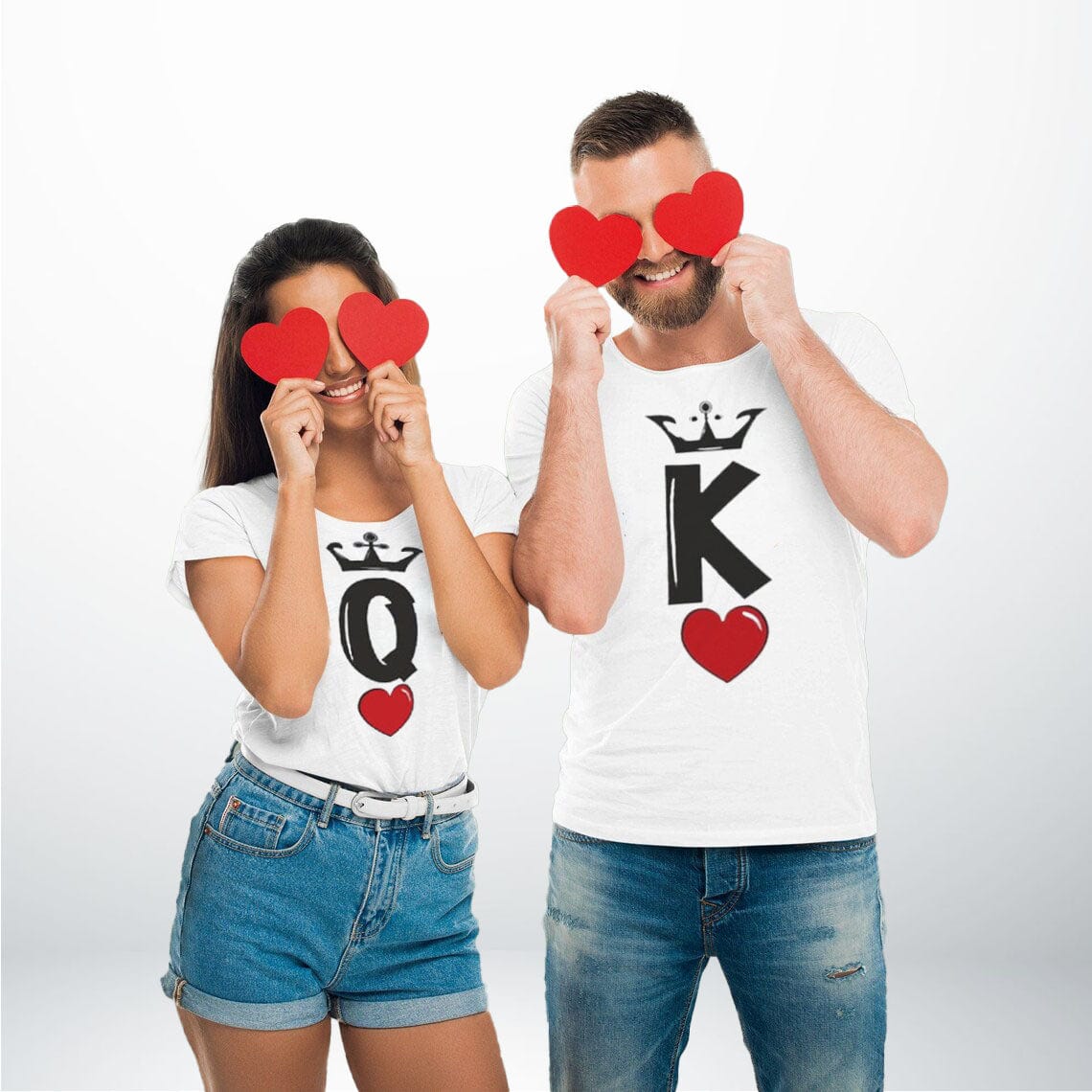 T shirt top amoureux
