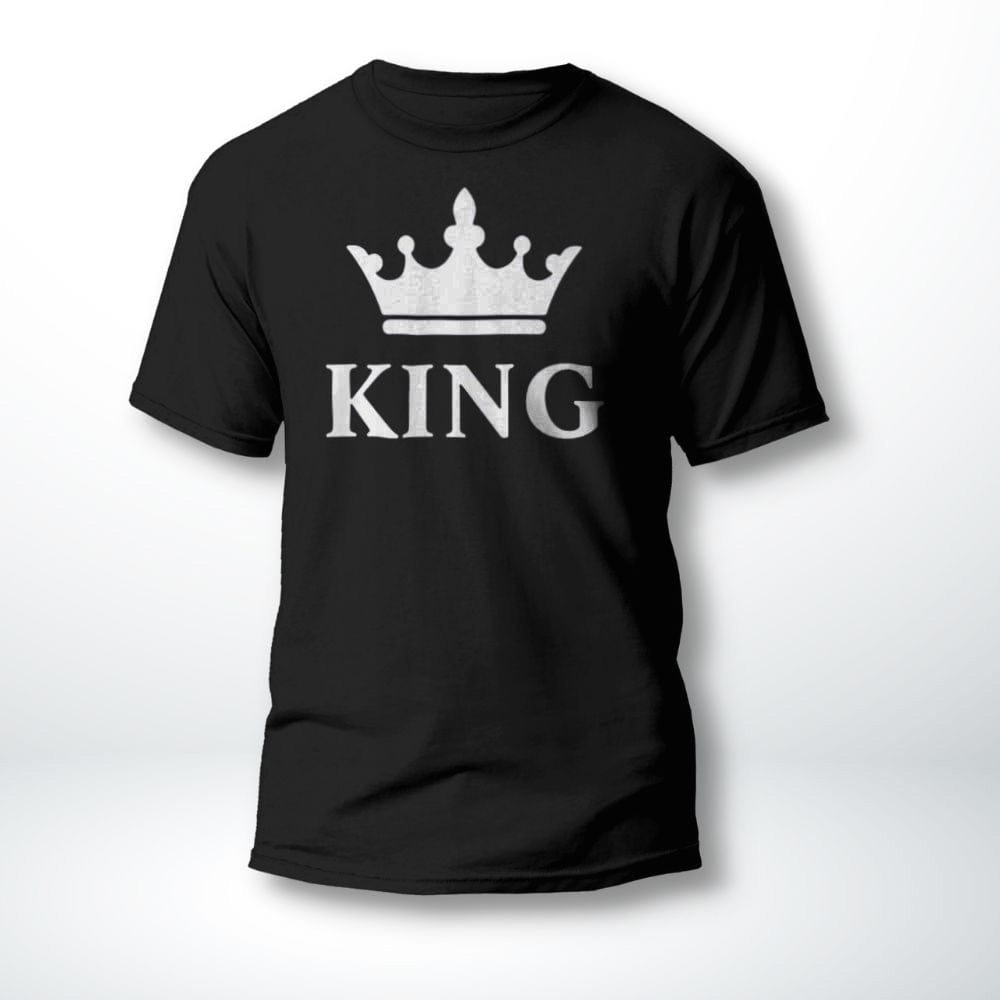 T-Shirt Couple (King & Queen) King-Noir / S
