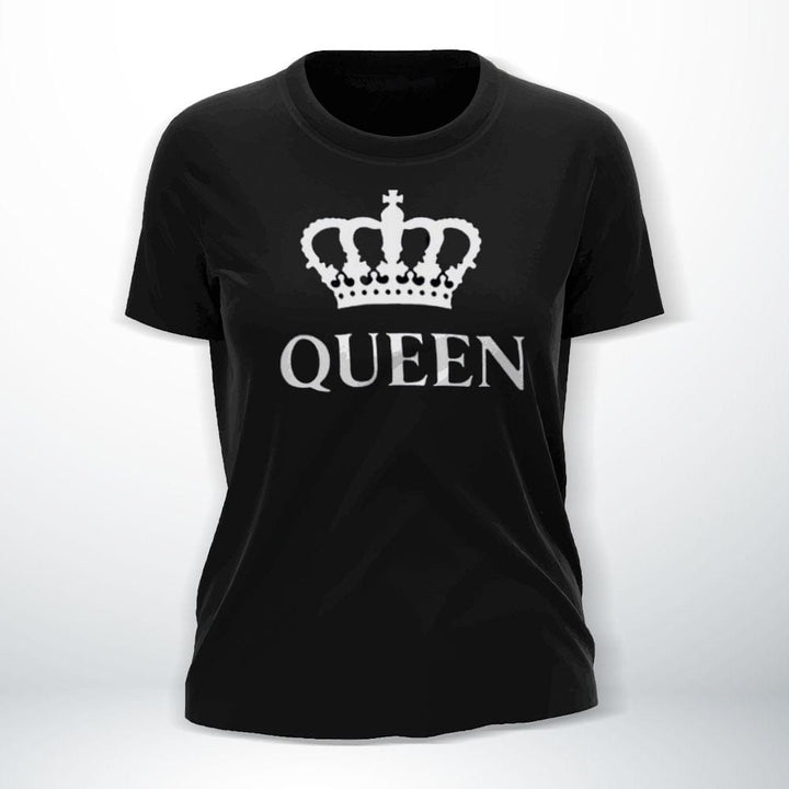 T-Shirt Couple (King & Queen) Queen-Noir / S