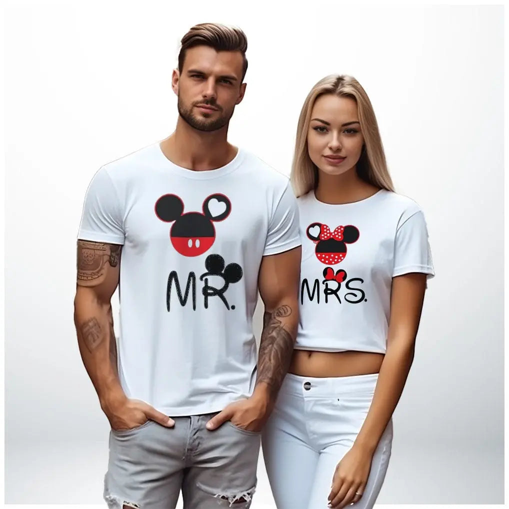 T-Shirt Couple Mr Mrs