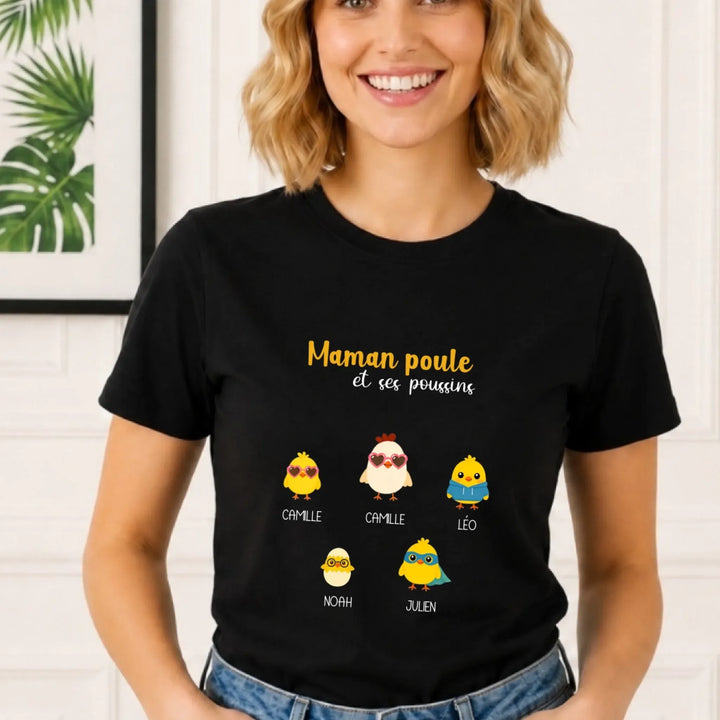 T-shirt Maman Poule