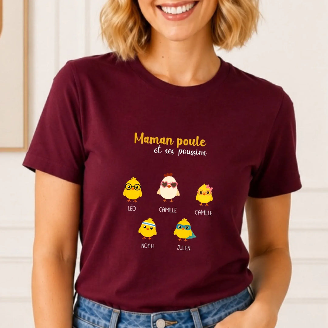 T-shirt Maman Poule