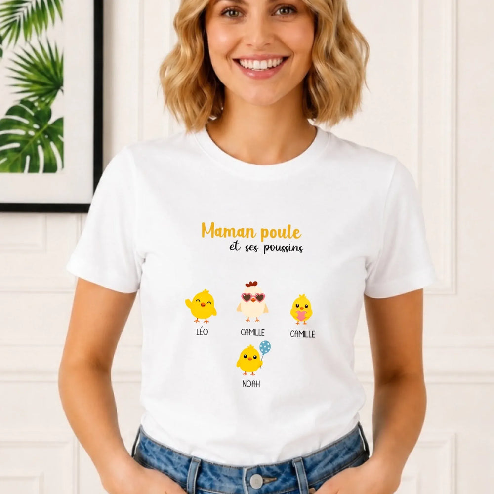 T-shirt Maman Poule