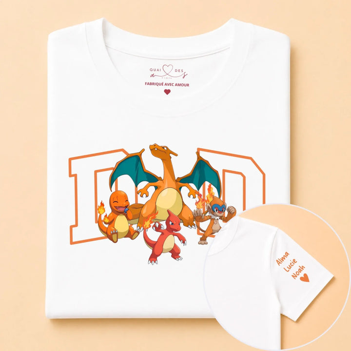 T-shirt Pokedad Test Blanc / S