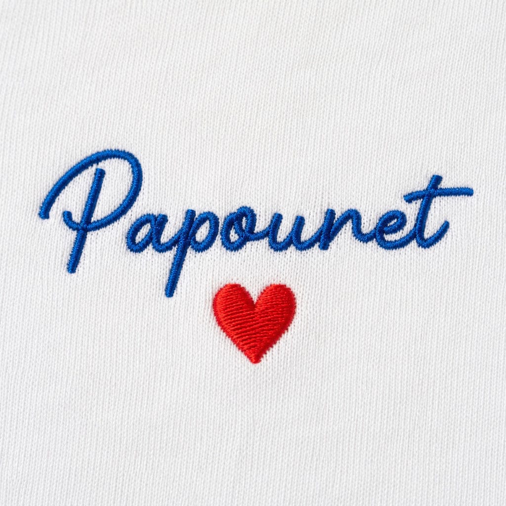 T-shirt personnalisé brodé - Papounet