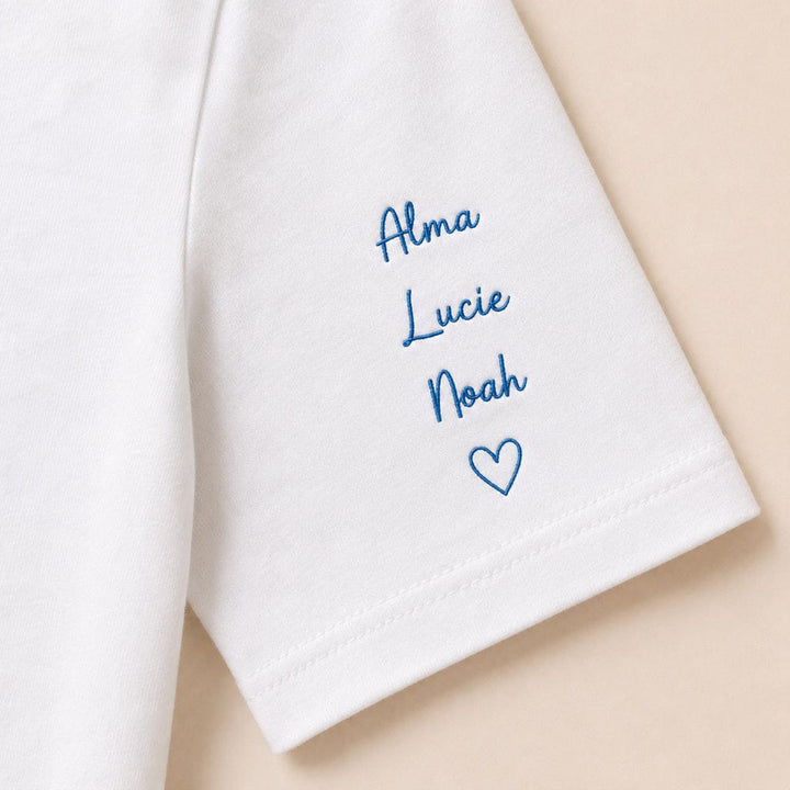 T-shirt personnalisé brodé - Papounet