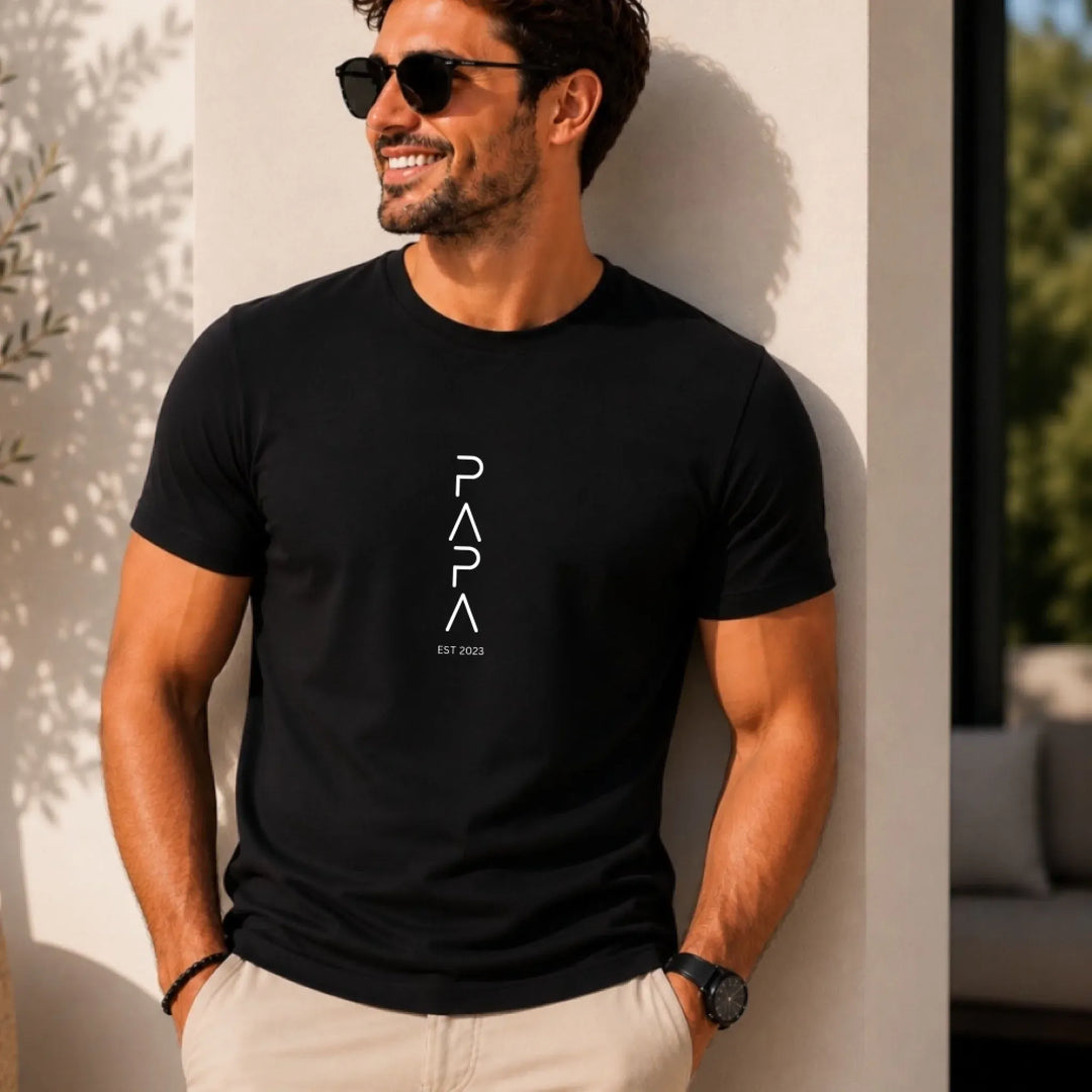 T-shirt personnalisé - Cadeau futur papa
