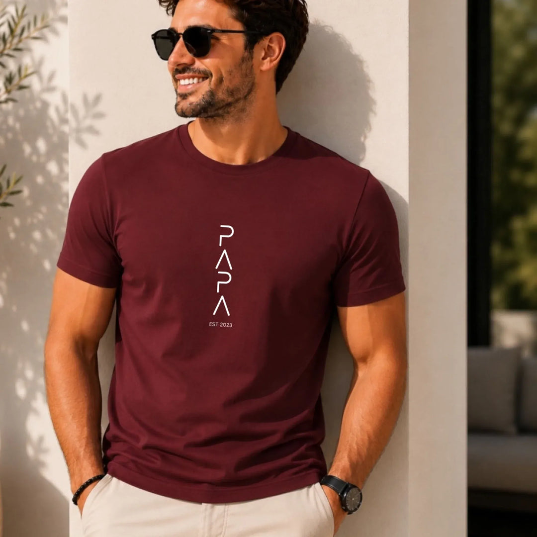 T-shirt personnalisé - Cadeau futur papa