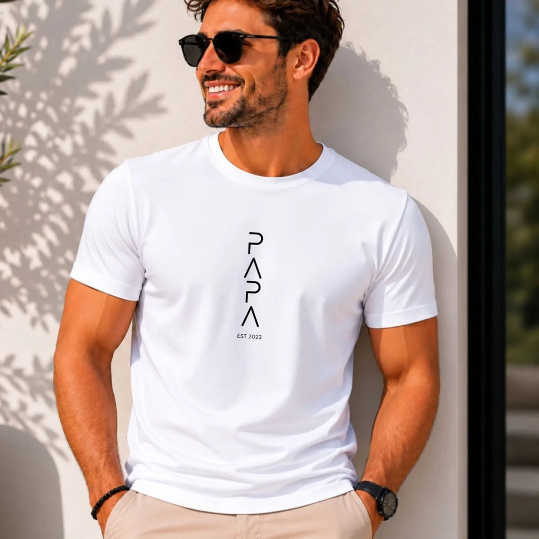 T-shirt personnalisé - Cadeau futur papa