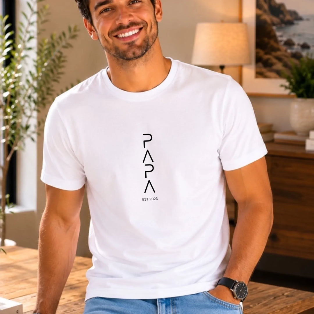 T-shirt personnalisé - Cadeau futur papa