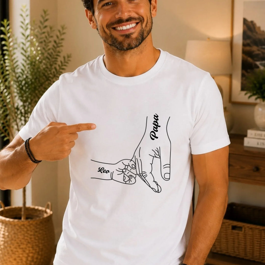 T-shirt personnalisé - Cadeau naissance papa