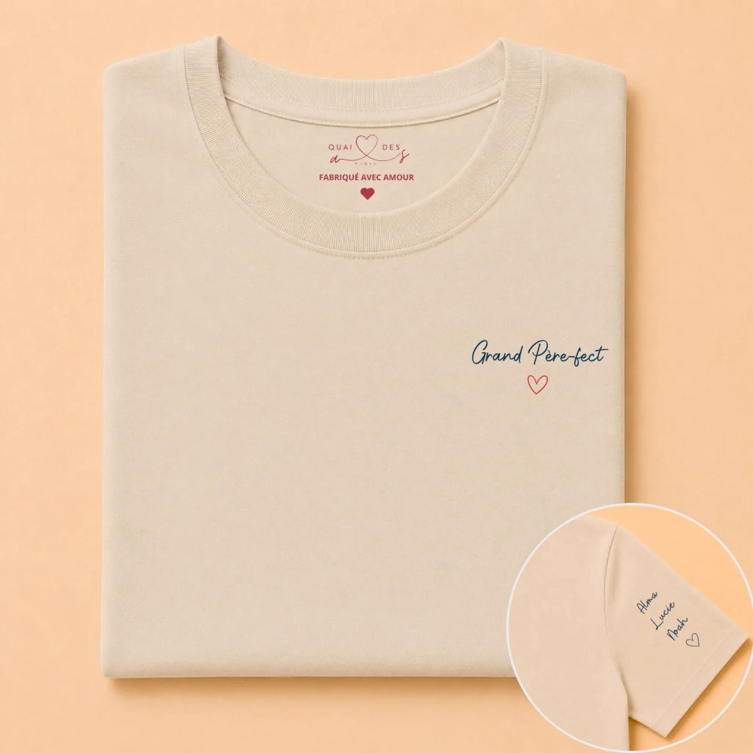 T-shirt Personnalisé - Grand père-fect
