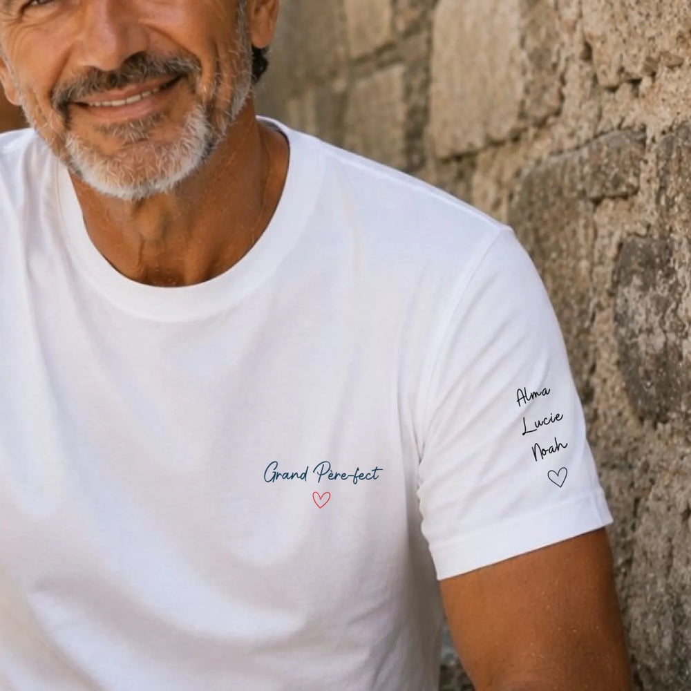 T-shirt Personnalisé - Grand père-fect