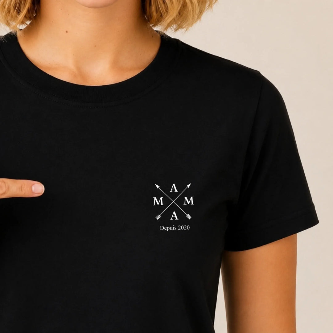 T-shirt Mama depuis