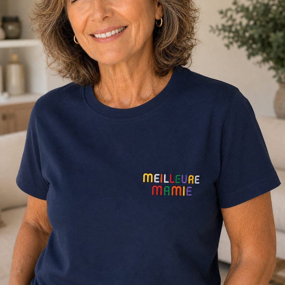 T-Shirt personnalisé Meilleure Mamie