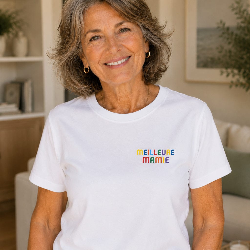 T-Shirt personnalisé Meilleure Mamie