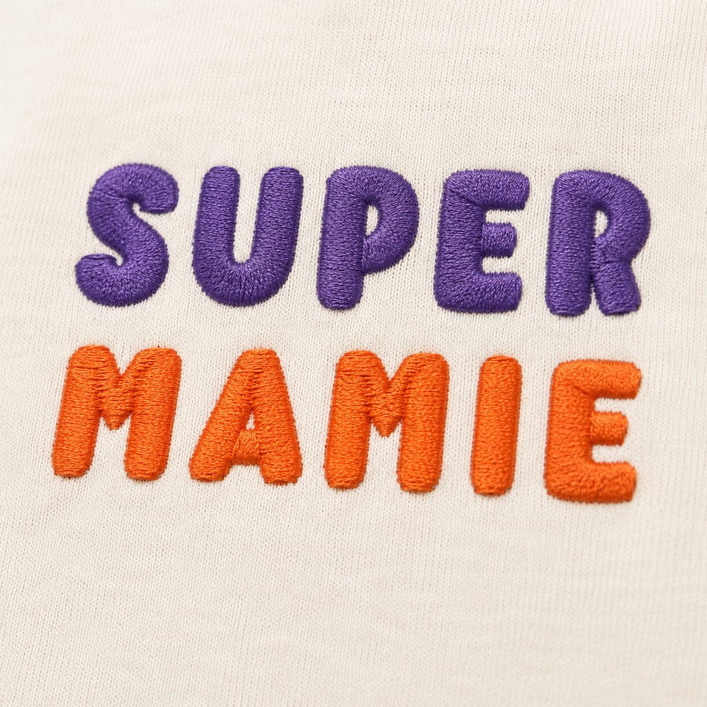 T-shirt personnalisé mamie broderie - Super Mamie