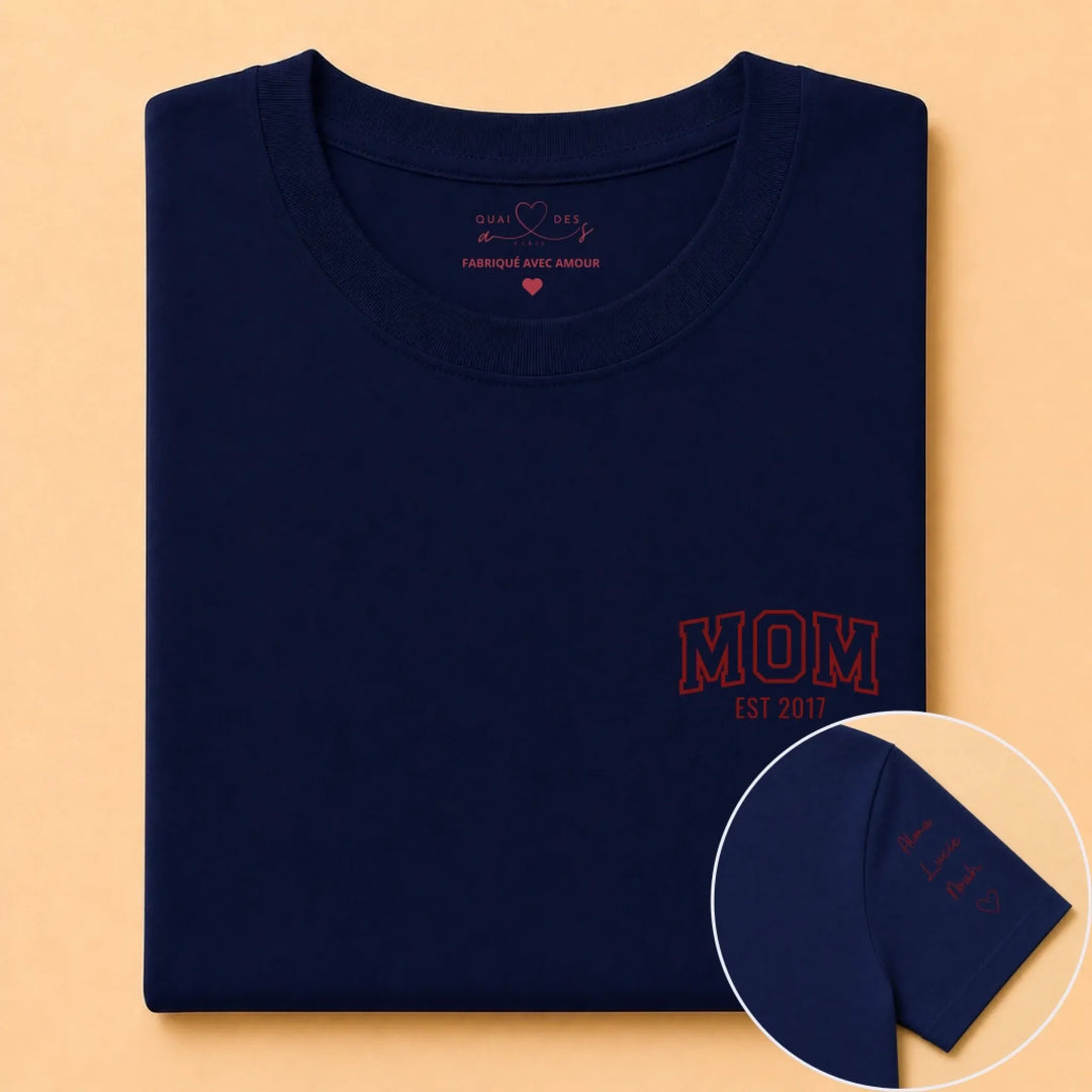 T-shirt Personnalisé - MOM et ses Enfants