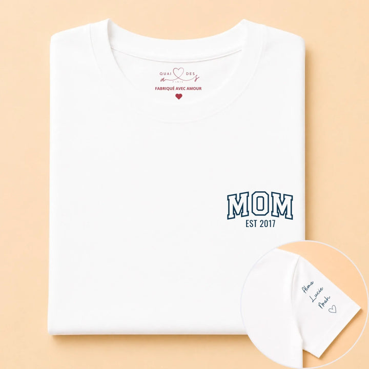 T-shirt Personnalisé - MOM et ses Enfants