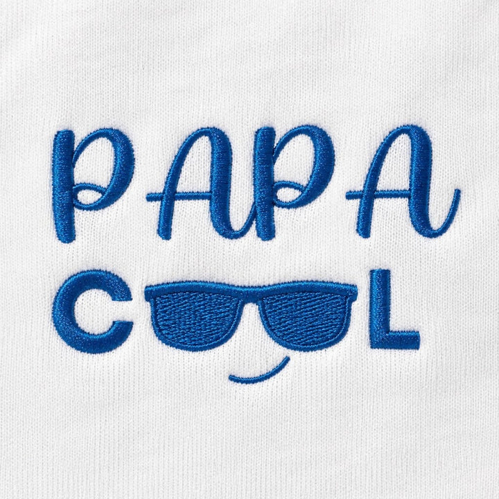 T-shirt personnalisé broderie - Papa cool
