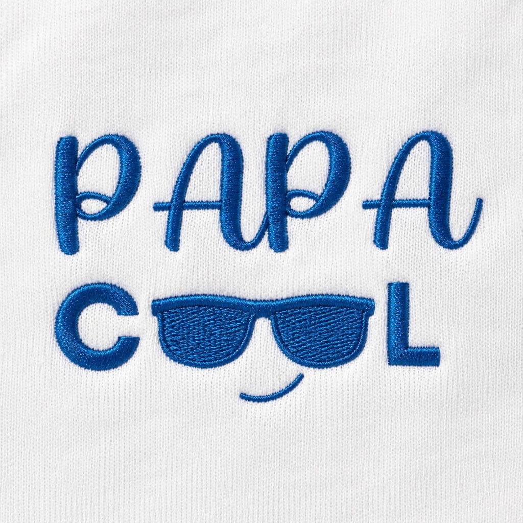 T-shirt personnalisé broderie - Papa cool