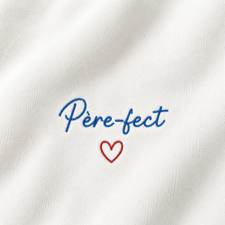 T-shirt personnalisé papa - Père-fect