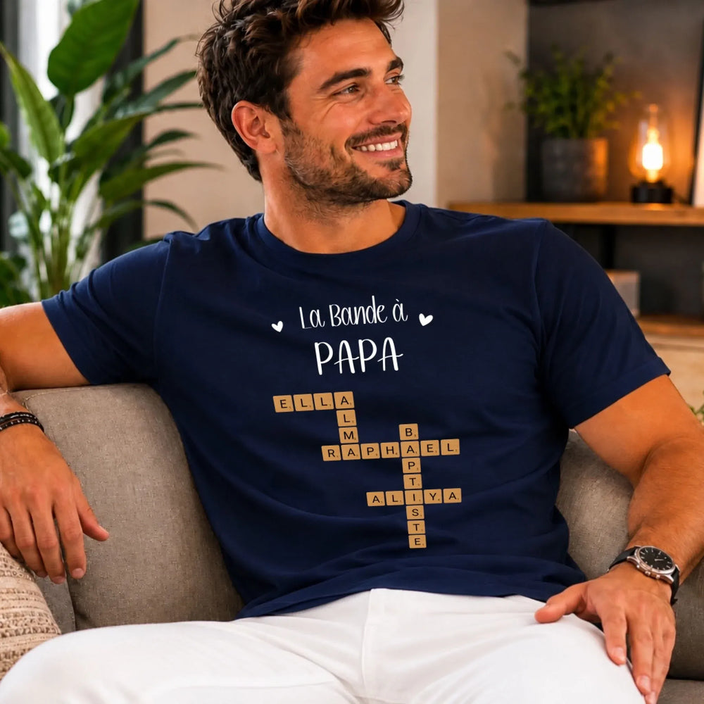 T-shirt Scrabble Papa