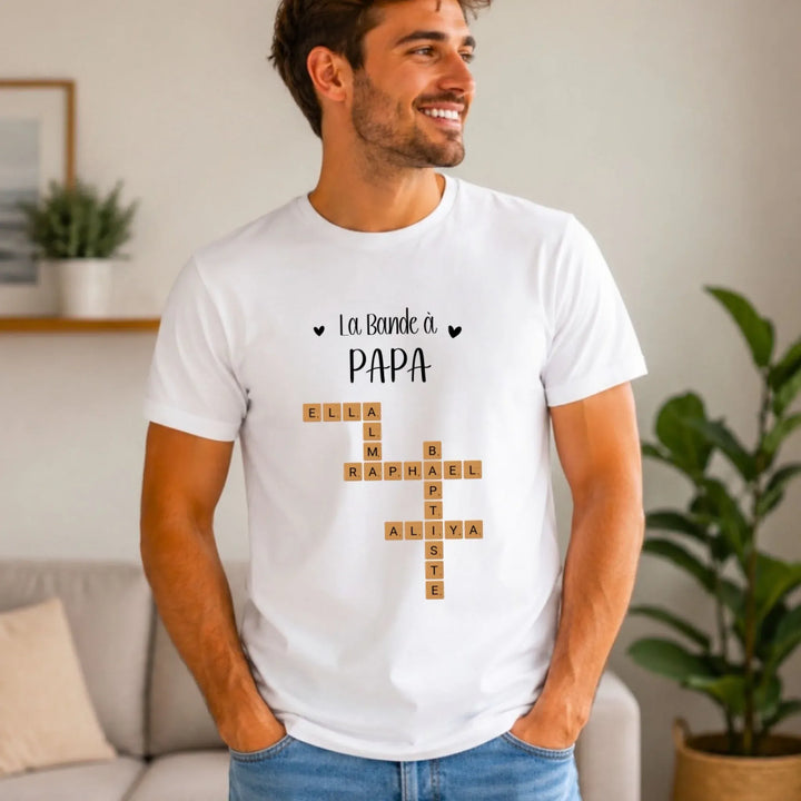 T-shirt Scrabble Papa