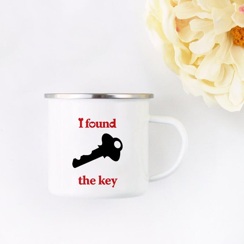 Tasse Couple Cœur Clé / 360ml