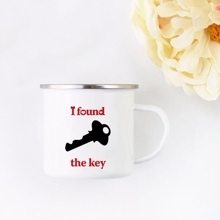 Tasse Couple Cœur Clé / 360ml