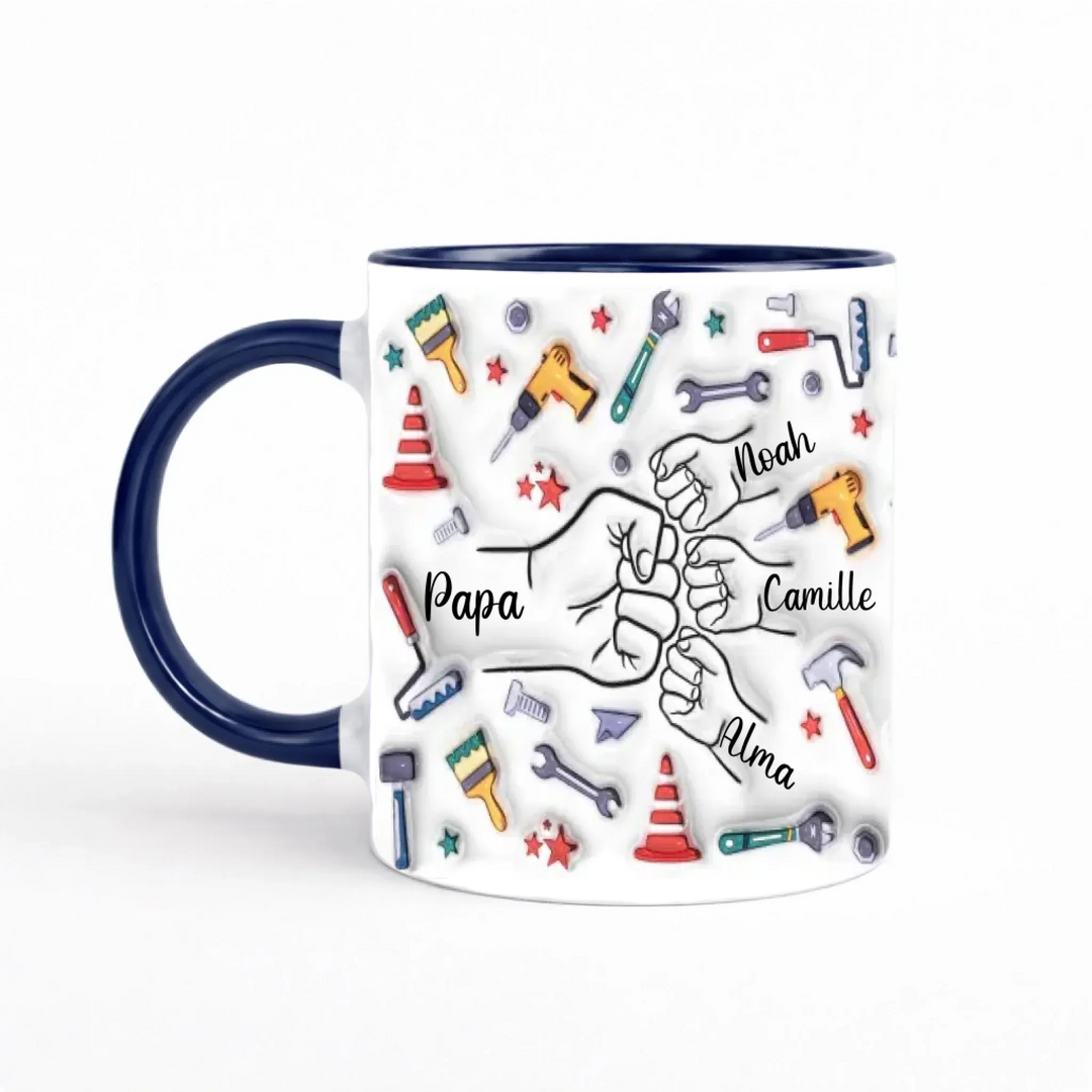 Mug Papa Effet 3D
