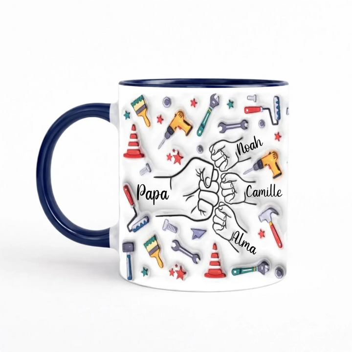 Mug Papa Effet 3D