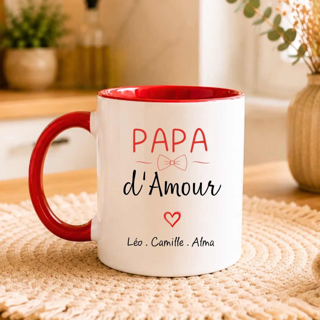 Tasse personnalisé - Papa d'Amour