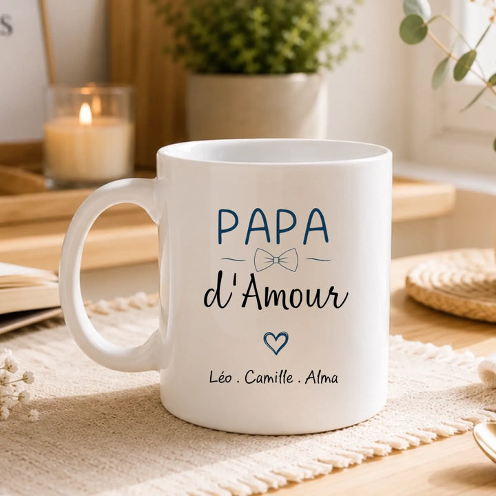 Tasse personnalisé - Papa d'Amour