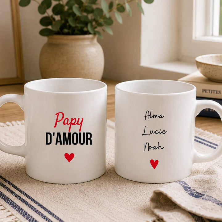 Tasse à offrir papy d amour