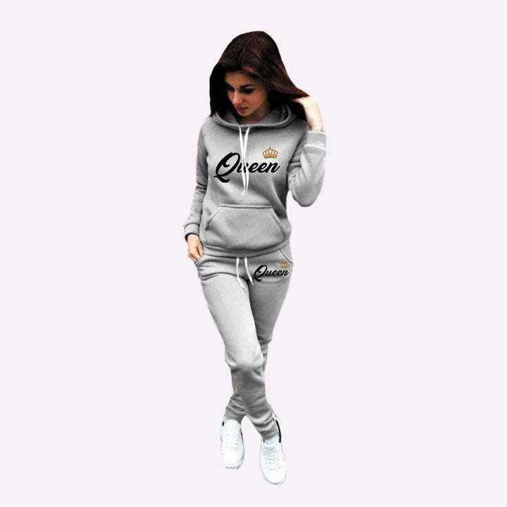 Tenue Couple Assorti Gray-Women / S