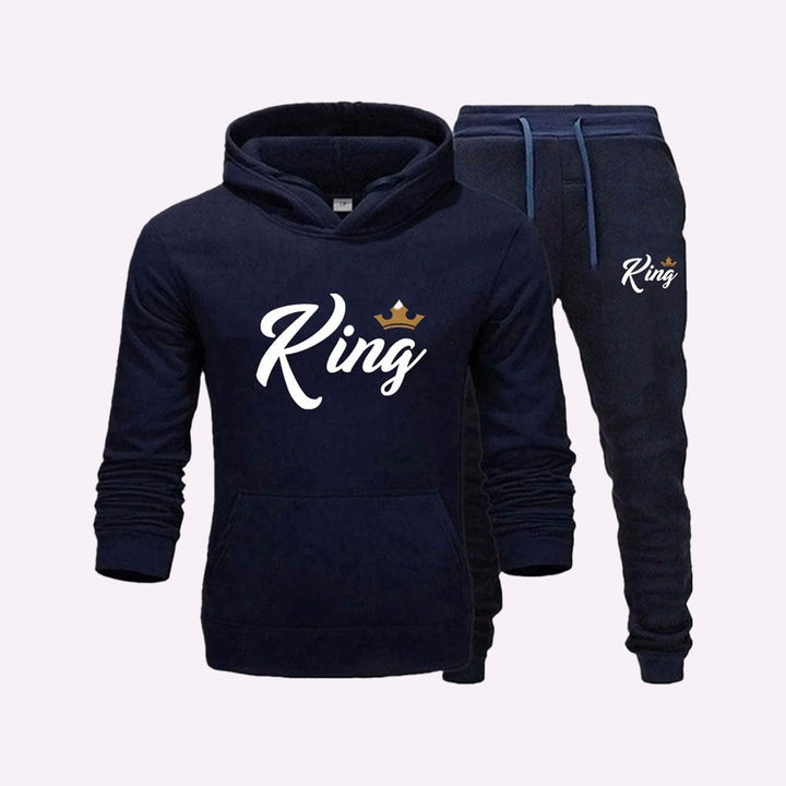 Tenue Couple Assorti Navy Blue-Men / S