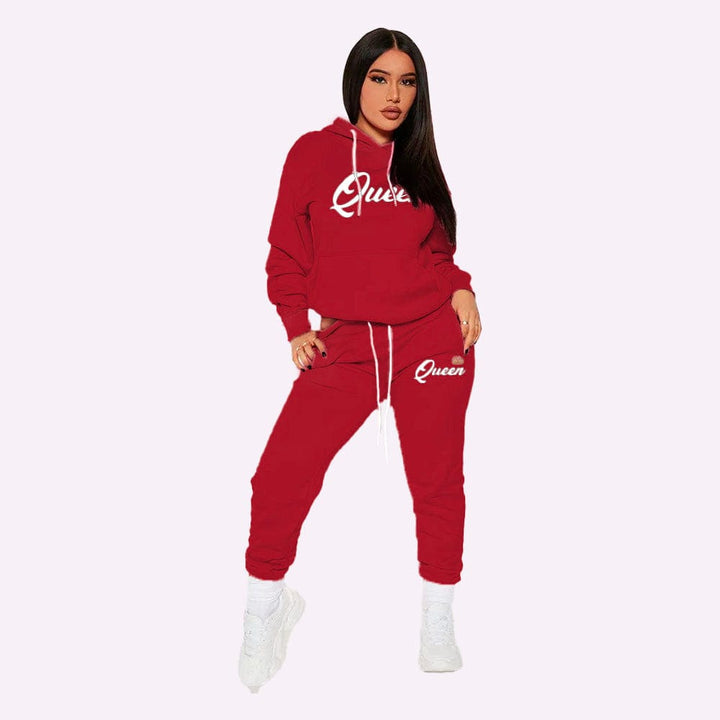 Tenue Couple Assorti Red-Women / S