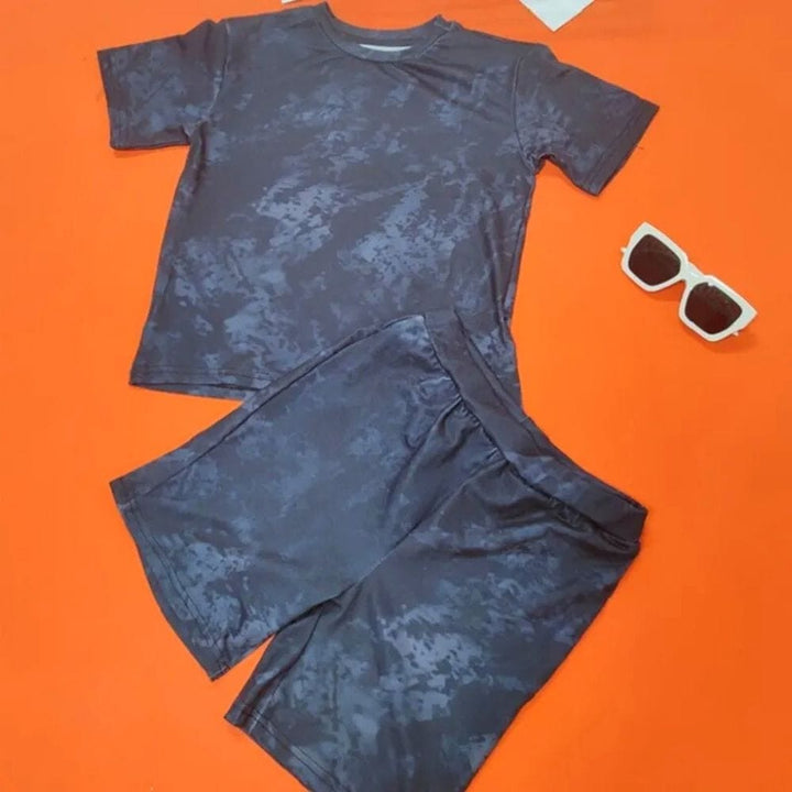 Tenue Matchy Mère Fille Gris Foncé / Maman S